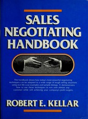 Sales negotiating handbook /