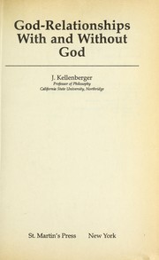 God-relationships with and without God /