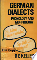 German dialects : phonology and morphology, with selected texts /