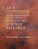 An R companion for the third edition of the fundamentals of political science research /