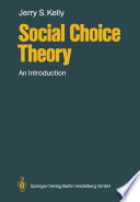 Social Choice Theory : An Introduction /