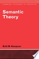 Semantic theory /