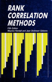 Rank correlation methods /