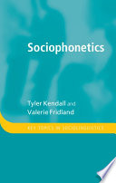 Sociophonetics /