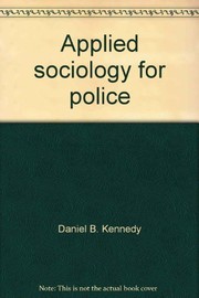 Applied sociology for police /