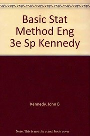 Basic statistical methods for engineers and scientists /