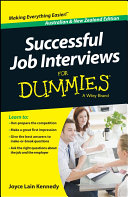 Successful job interviews for dummies /
