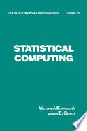 Statistical computing /