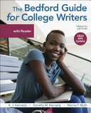 Bedford guide for college writers with reader, 2020 apa update.