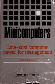 Minicomputers : low-cost computer power for management /