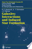 Galaxies : interactions and induced star formation /