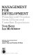 Management for development : planning and practice from African and Canadian experience /