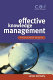 Effective knowledge management : a best practice blueprint /