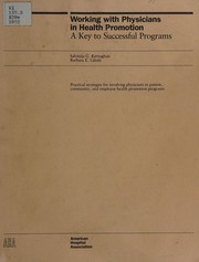 Working with physicians in health promotion : a key to successful programs /