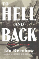 To hell and back : Europe, 1914-1949 /