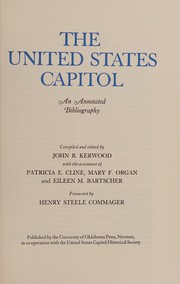 The United States Capitol ; an annotated bibliography /