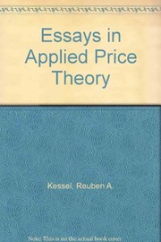 Essays in applied price theory /