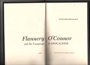 Flannery O'Connor and the language of apocalypse /