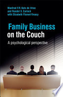 Family business on the couch : a psychological perspective /