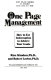 One page management : how to use information to achieve your goals /