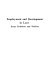 Employment and development in Laos : some problems and policies /