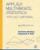 Applied multivariate statistics with SAS software /