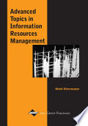 Advanced topics in information resources management /