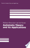 Automata theory and its applications /