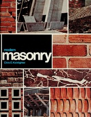 Modern masonry : brick, block, stone /
