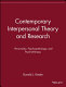 Contemporary interpersonal theory and research : personality, psychopathology, and psychotherapy /