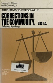 Corrections in the community : alternatives to imprisonment: selected readings /