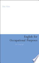 English for occupational purposes : one language? /