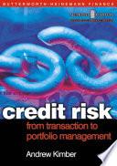Credit risk : from transaction to portfolio management /
