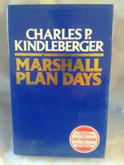Marshall Plan days /