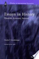 Essays in history : financial, economic, personal /