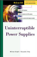 Uninterruptible power supplies and standby power systems /