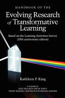 The handbook of the evolving research of transformative learning based on the learning activities survey /