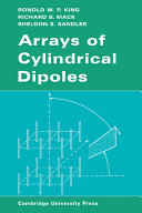 Arrays of cylinderical dipoles /