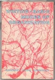 Writing--basic modes of organization /