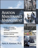 Aviation maintenance management /