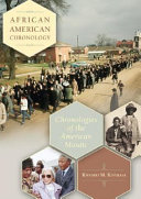 African American chronology : chronologies of the American mosaic /