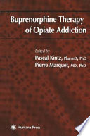 Buprenorphine Therapy of Opiate Addiction /