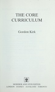 The core curriculum /
