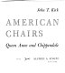 American chairs: Queen Anne and Chippendale /