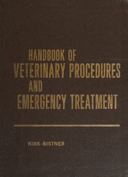 Handbook of veterinary procedures and emergency treatment /