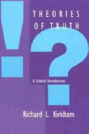 Theories of truth : a critical introduction /