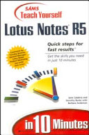 Sams teach yourself Lotus Notes 5 in 10 minutes /