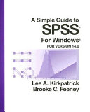 A simple guide to SPSS for Windows : for version 14.0 /