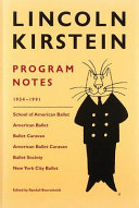 Program notes /