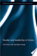 Gender and leadership in unions /